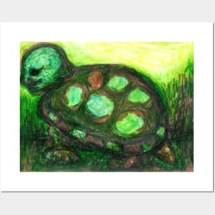 Cute Turtle Posters and Art